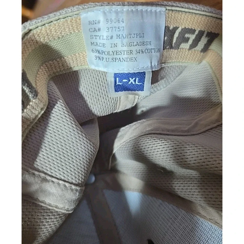 Billabong Brown Fitted Cap Size L/XL Skater‎ Y2K Hat EUC Skater Surfer